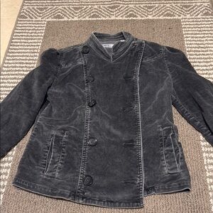 Ben Sherman Gray Military Field Jacket Corduroy